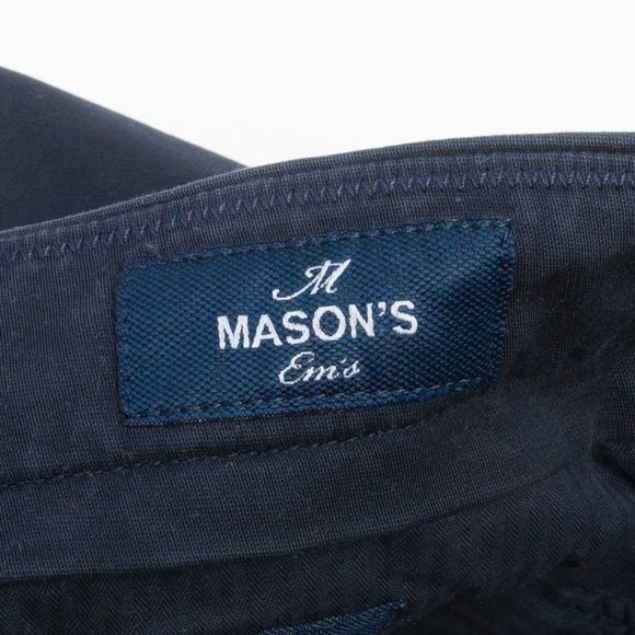 Mason’s Navy Blue New York Jersey Pants - Picture 3 of 5